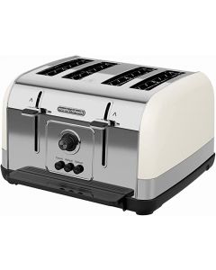 Morphy Richards Venture Cream 4 Slice Toaster MR240132