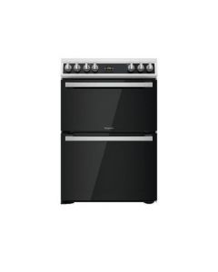 Hotpoint 60cm Double Electric Cooker with Ceramic Hob